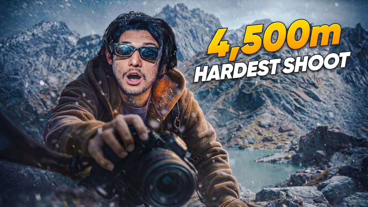 The Most Difficult Shoot of Our Lives - 4,500m Above Sea Level | Ganesh GD