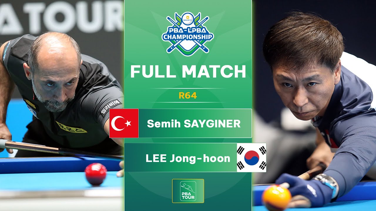 FULL MATCH: Semih SAYGINER - LEE Jong-hoon | PBA R64 | NH Nonghyup Card Championship 2023
