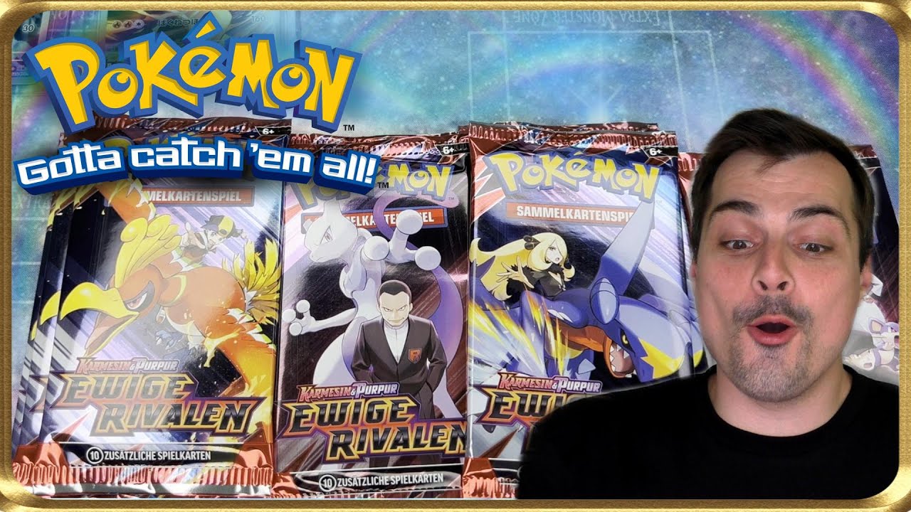 Pokemon Karmesin & Purpur Ewige Rivalen Booster Pack Opening Teil 1