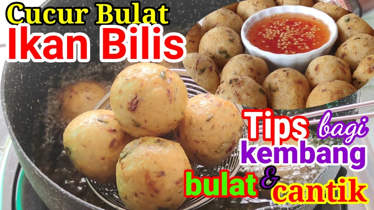 Cucur Bulat Ikan Bilis | Tips Bagi Cucur Bulat Cantik | Anchovies Balls | ขนมไข่นกกระทาปลาจริงจัง