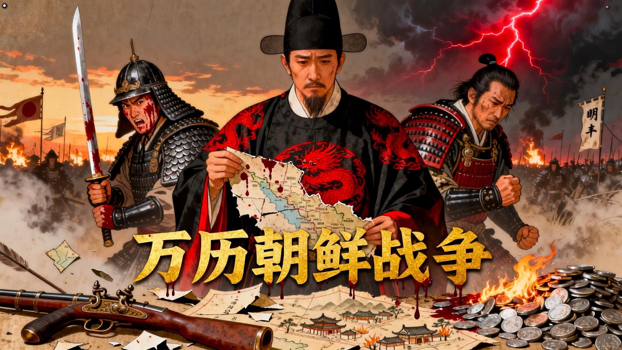 萬曆援朝之戰：神宗傾全國之力救朝鮮，卻讓大明國庫空虛的代價  | 睡前歷史故事