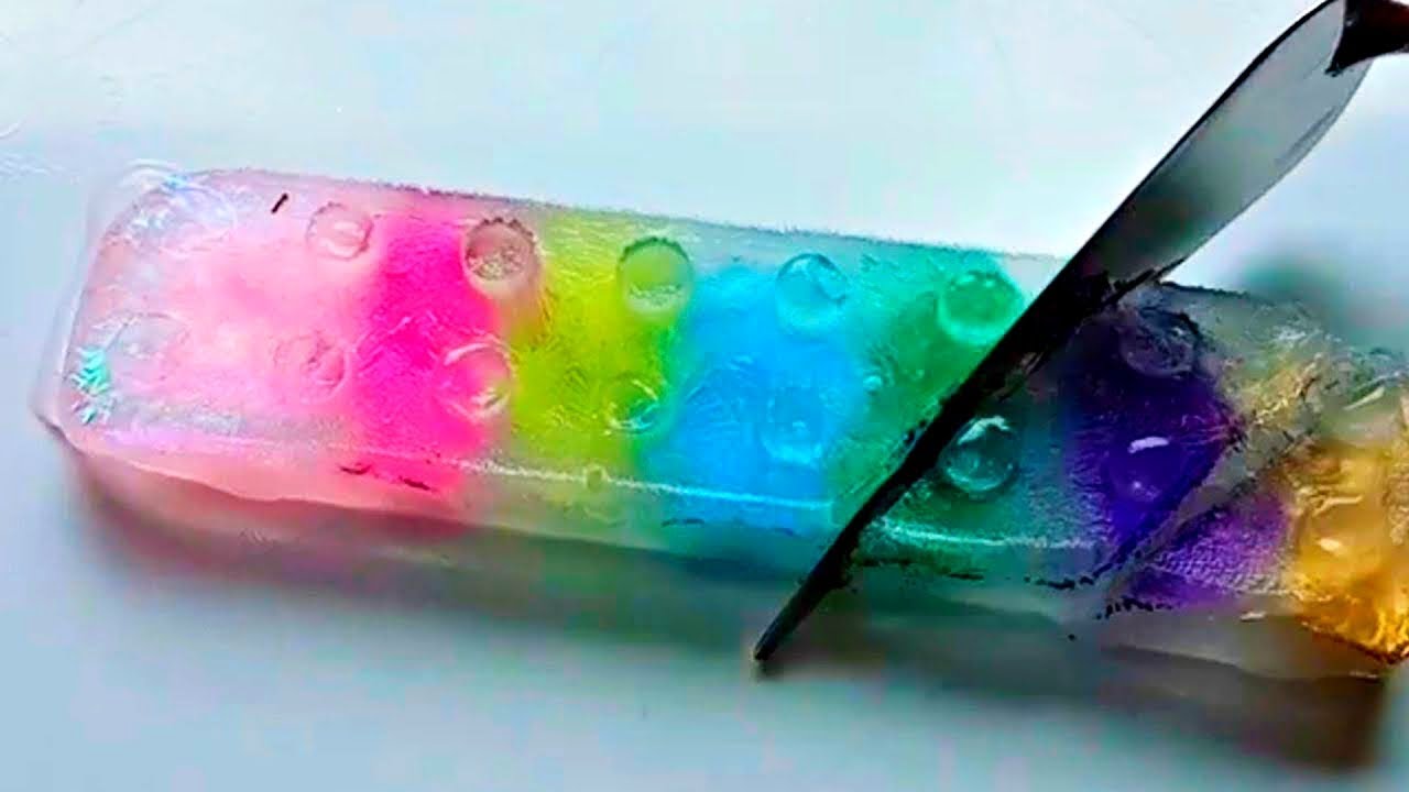Most Satisfying FROZEN PAINT Compilation | ASMR |