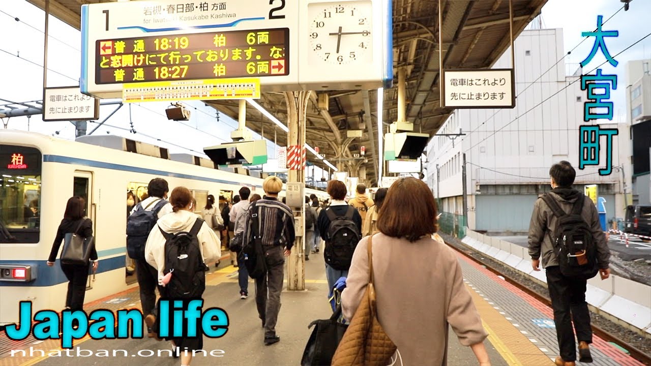 Omiya is busiest city in Saitama - Japan Walk video | #4k #omiya #大宮 | Explore Japan