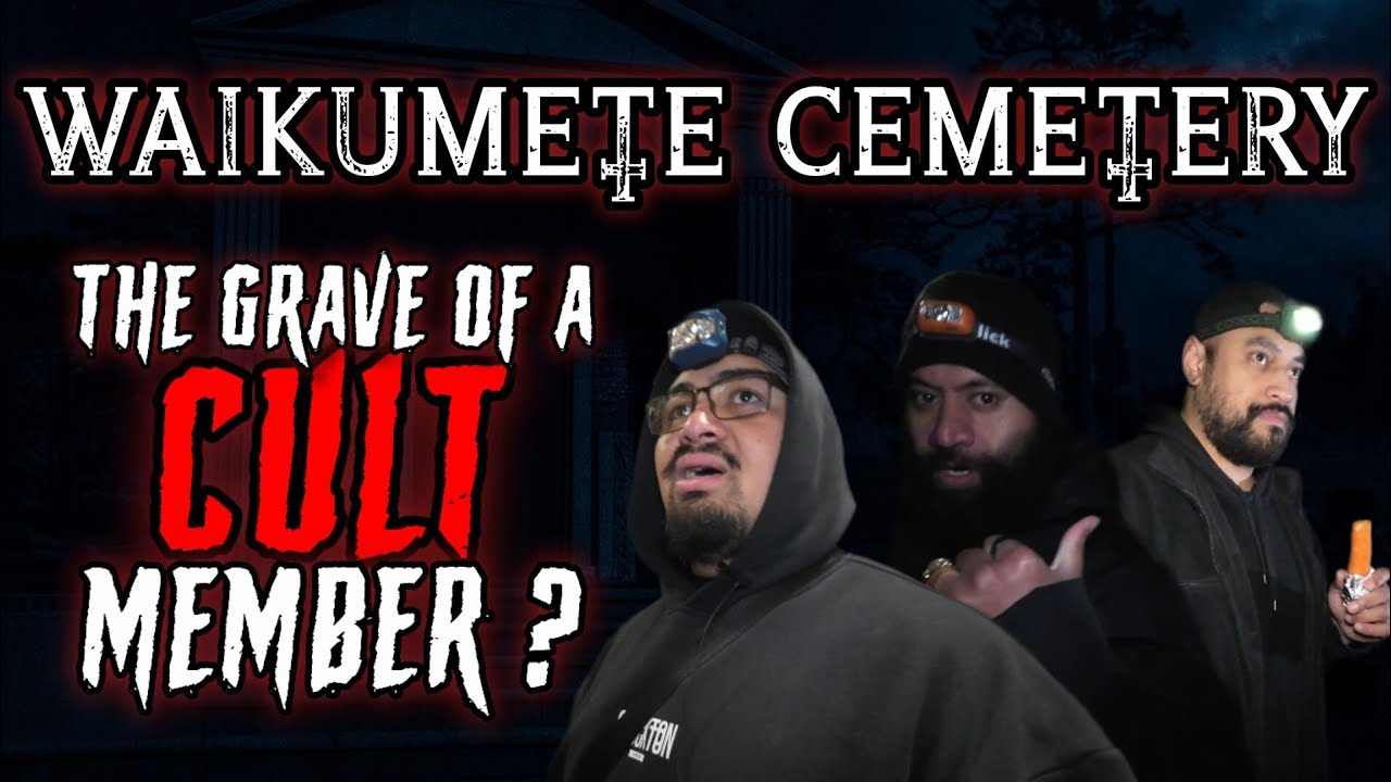 Did we find the grave of a CULT Member? | Waikumete Cemetery (pt2) | Poly Paranormal Hunters