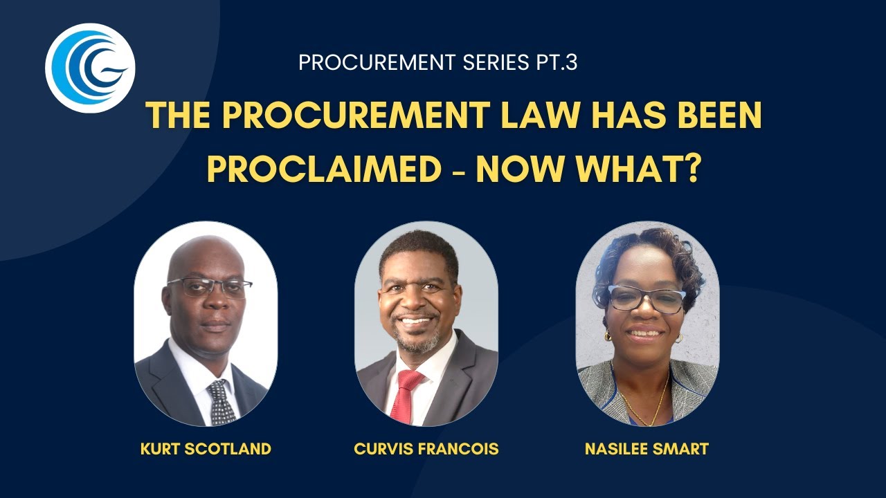 Procurement Series Part 3 - The Procurement Law has been Proclaimed - Now What?