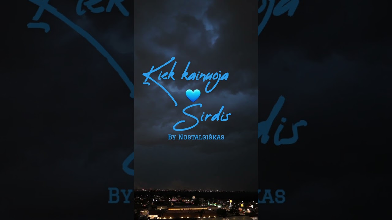 Nostalgiškas - KIEK KAINUOJA ŠIRDIS (Generuota DI) 