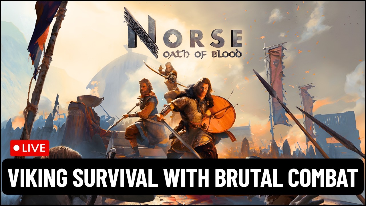 🔴 LIVE - This Game Has A Few Bugs But It's Still Really Fun! | Norse: Oath Of Blood