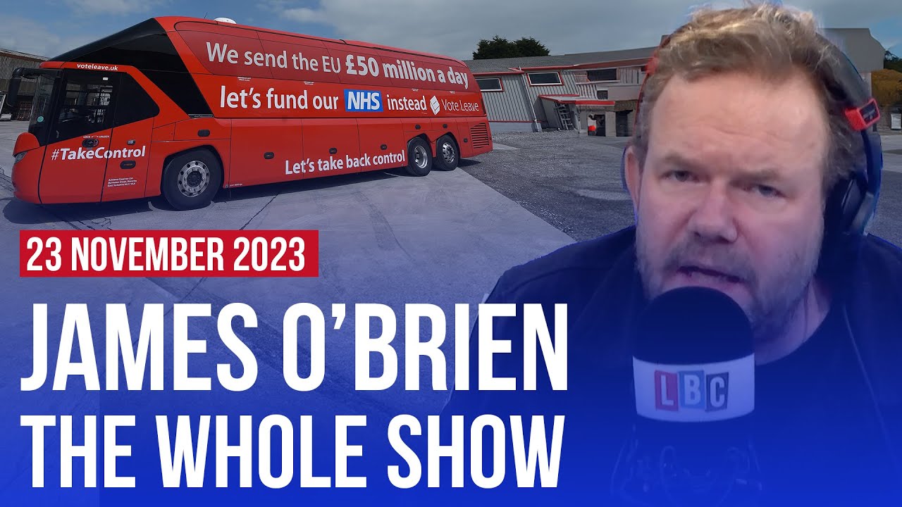 'The less intelligent were more likely to back Brexit' | James O'Brien - The Whole Show