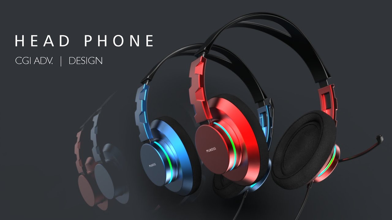 HEADPHONE  |  CGI AD. ANIMATION  | DESIGN