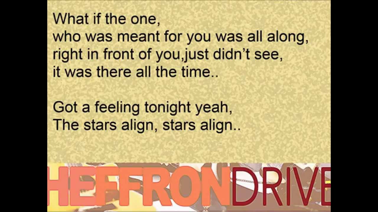 Parallel- HeffronDrive (Lyrics On Screen)