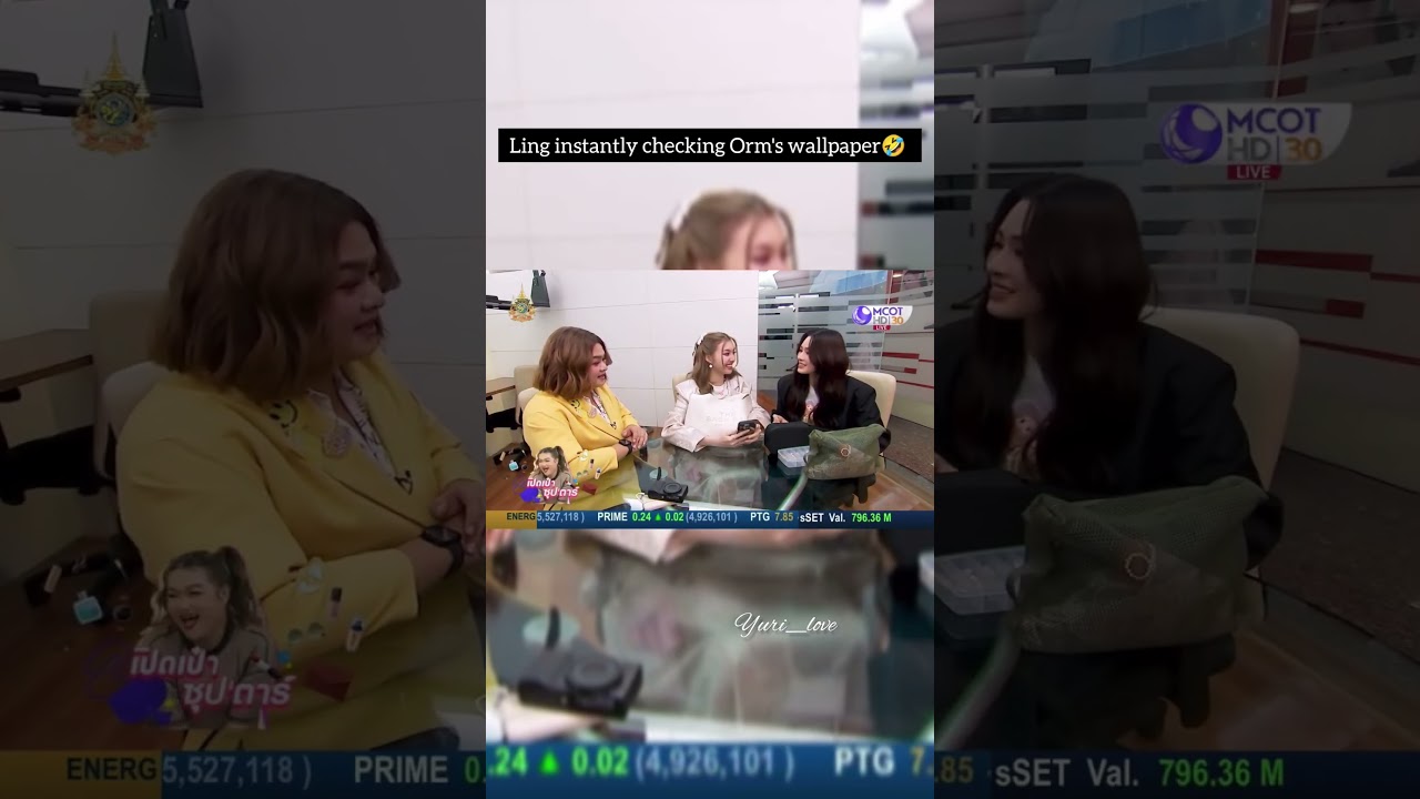 Ling wants to know what is Orm's wallpaper 🤣#lingorm #linglingkwong #ormkornnaphat #lingling #shorts