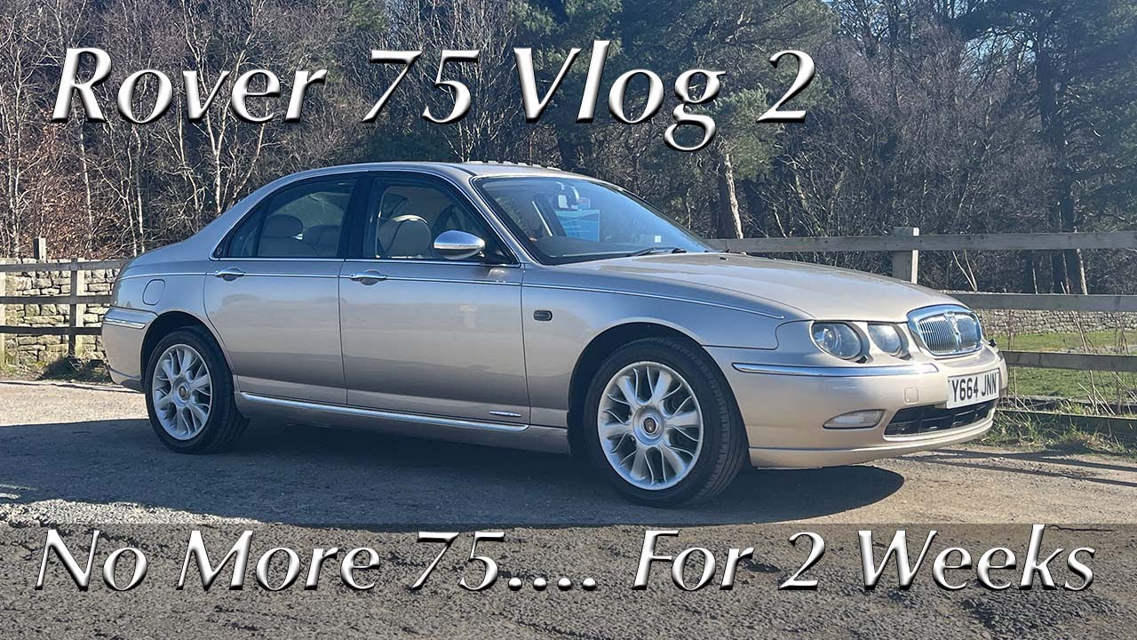 My Rover 75 Is Going Away.... For 2 Weeks - PAINT TIME - Rover 75 Vlog 2