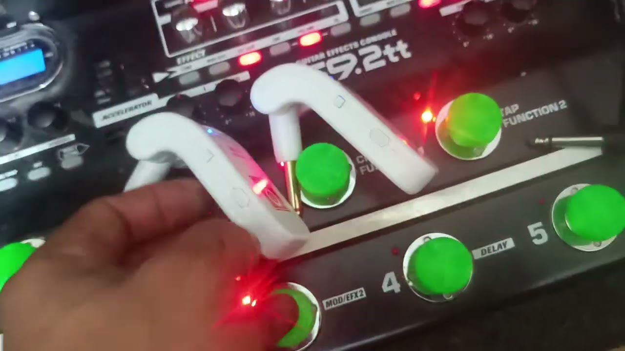 Send retorn em pedaleira com lugar, usando blackbox e zoom g9