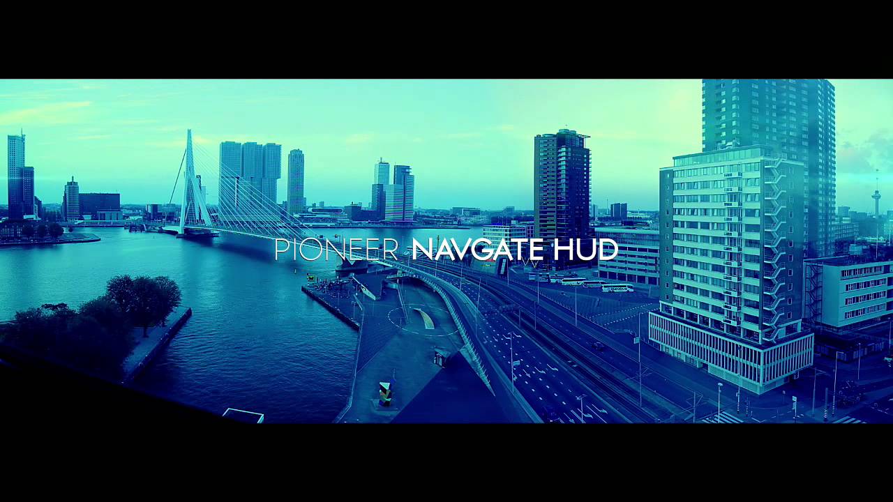 NavGate HUD Pioneer - affichage t&ecirc;te haute &agrave; r&eacute;alit&eacute; augment&eacute;e