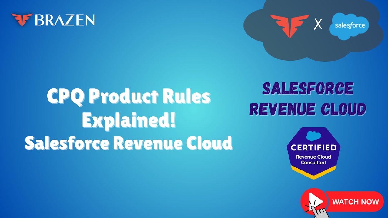 Product Rules Explained | Validation, Alert, Selection & Filter Rules in CPQ | Revenue Cloud