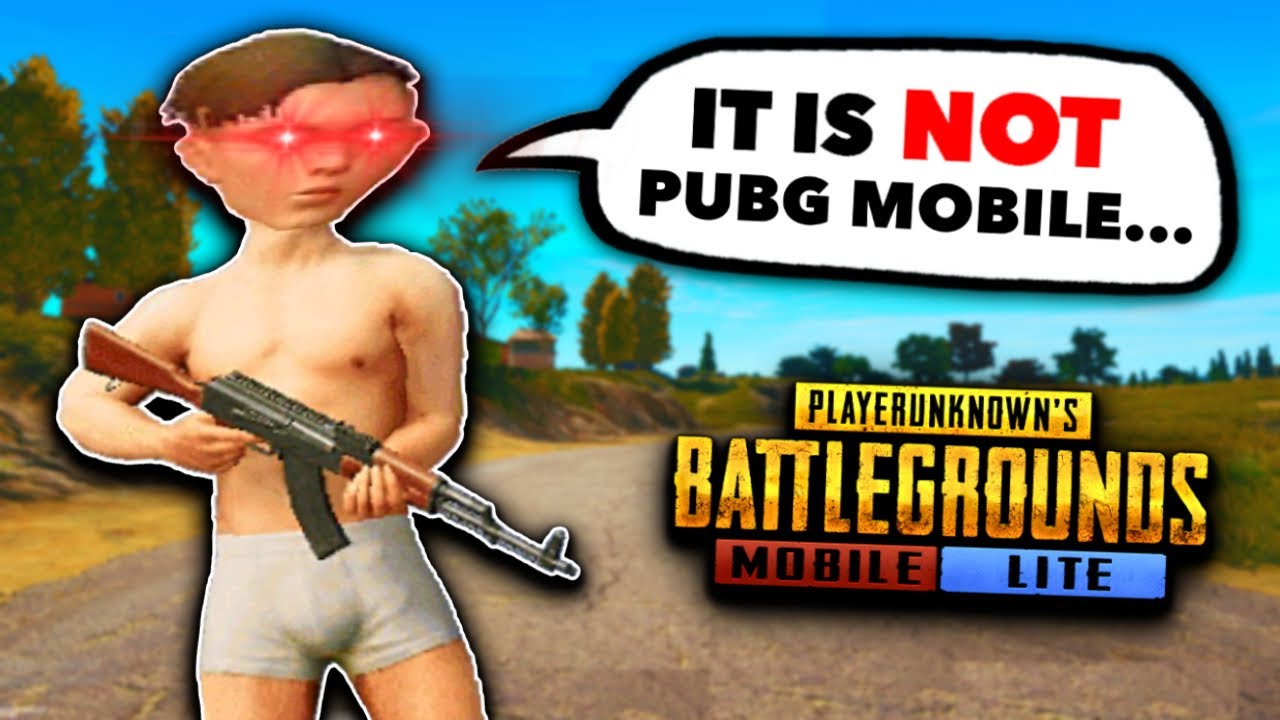 Когда игрок PUBG Mobile играет в PUBG Lite... 😂😂