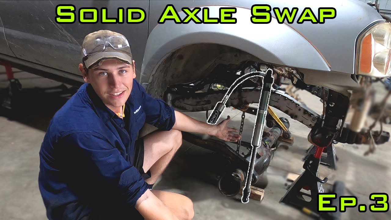 D22 Navara Solid Axle Swap Ep 3