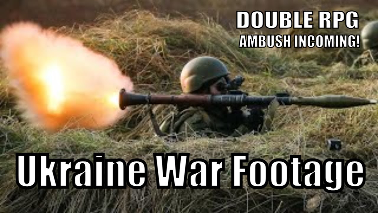 🔴 Ukraine War Footage 2022 - Ukrainian forces ambush Russian military