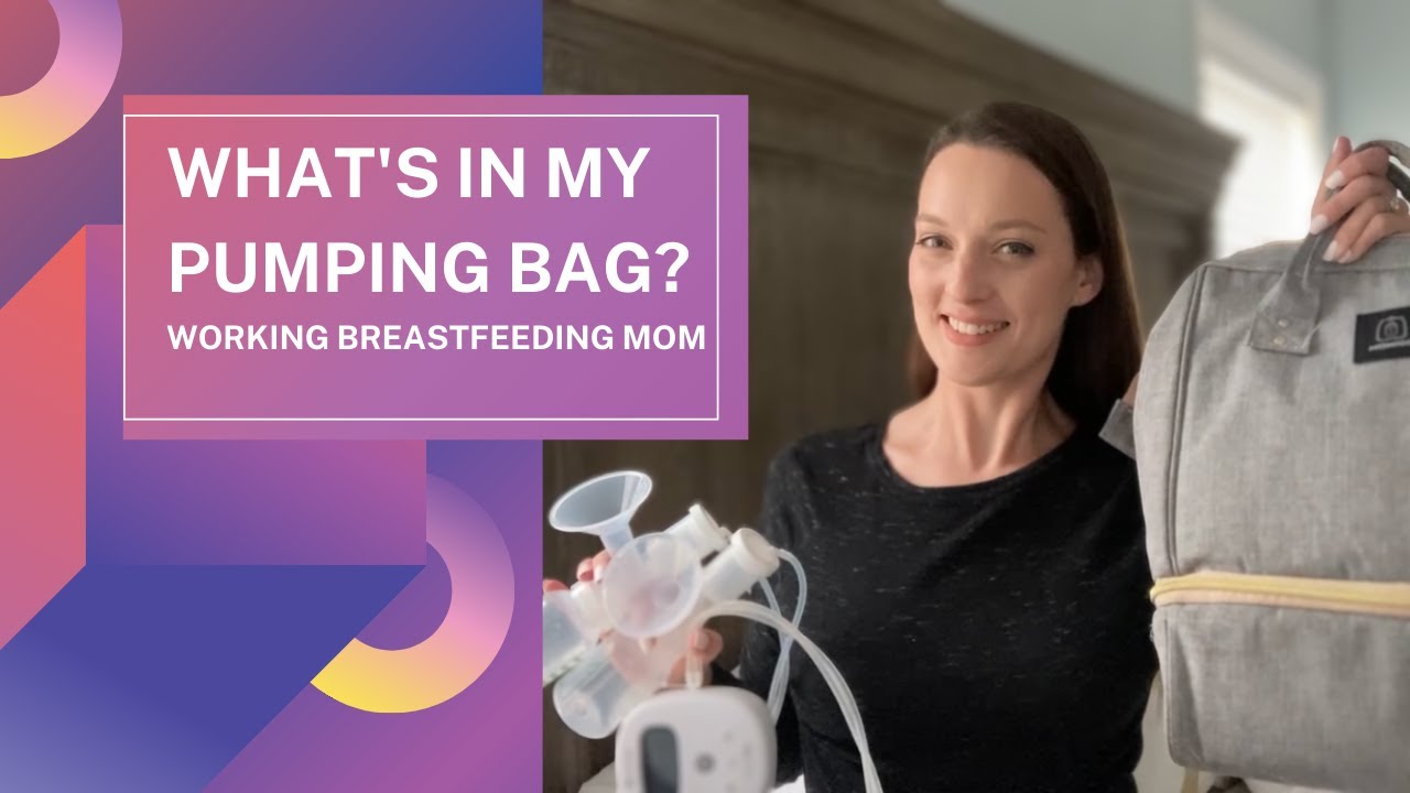 What&rsquo;s in my pumping bag, working breastfeeding mom