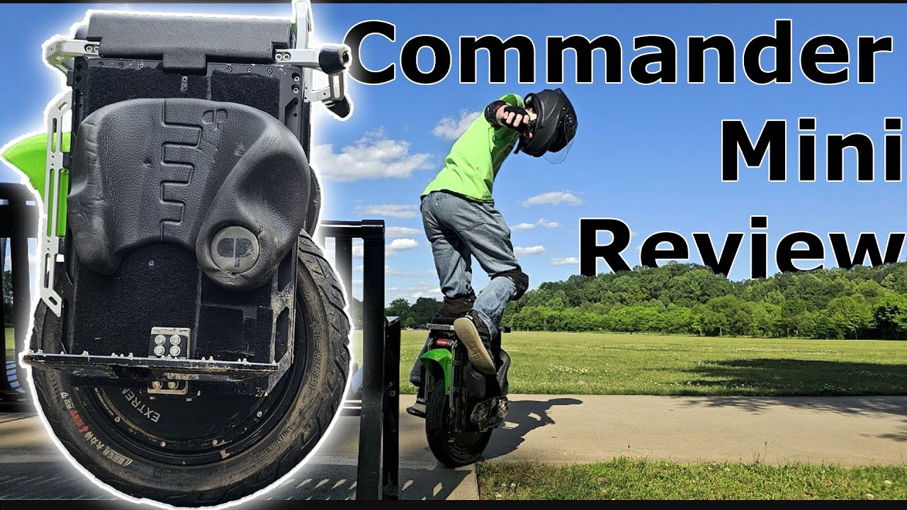 CRAZY Powerful Electric Unicycle EUC — Commander Mini