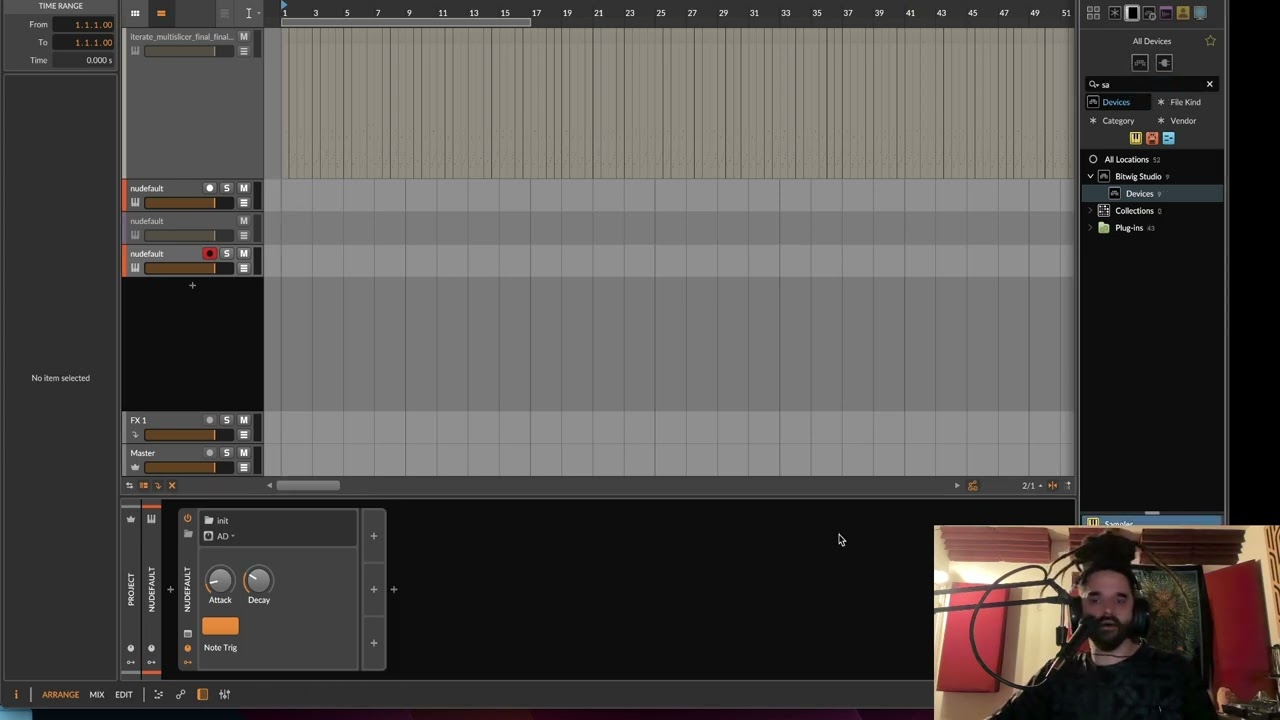 Slicing in Bitwig's The Grid - Pt02 - Hold time