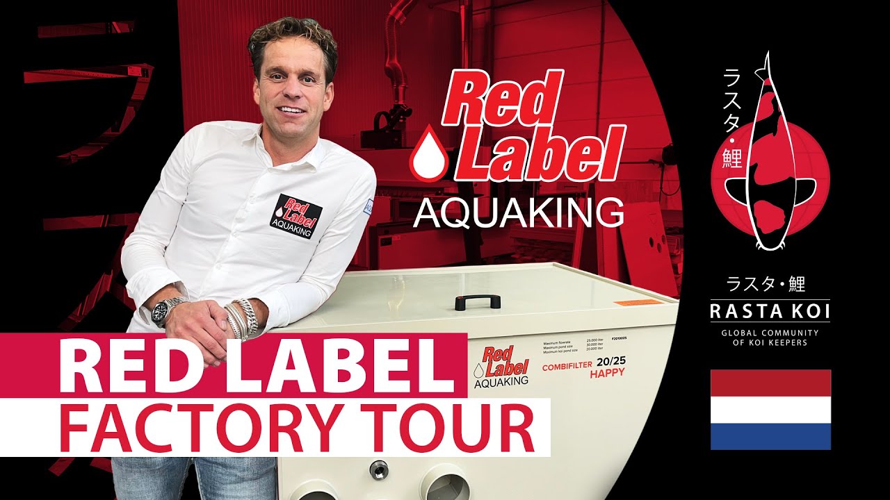 How my Koi Pond Drum was made,  Netherlands. Red Label Holland