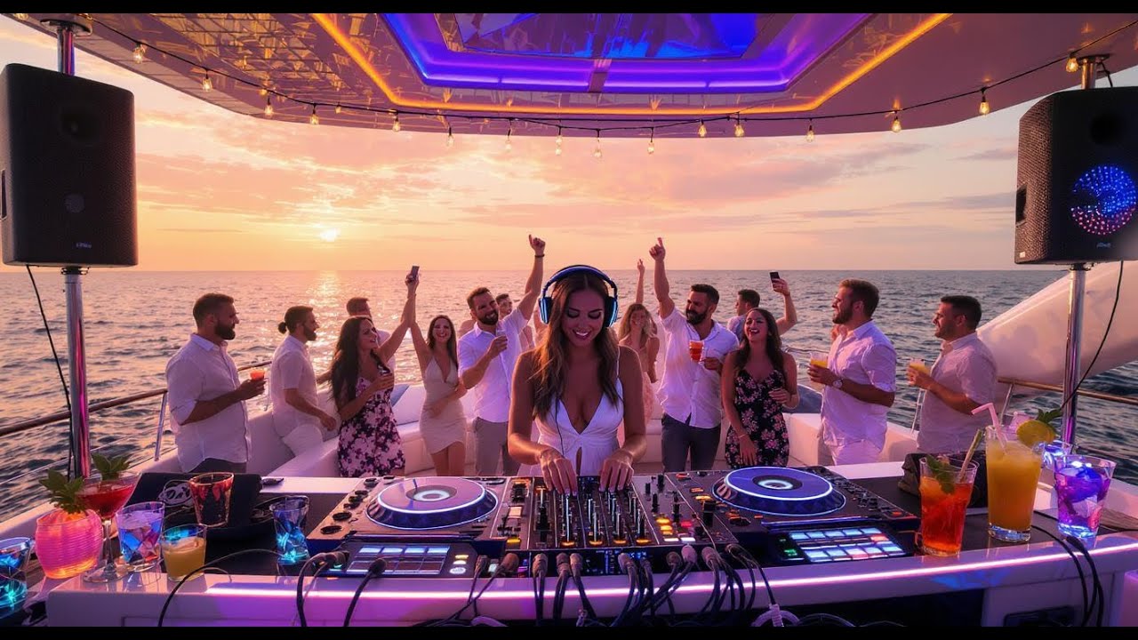 🔥 EURODISCO PARTY 2025 🔥 80s Style Euro / Italo Disco Mix 💃 New Retro Dance Songs on Luxury Yachts 🌊