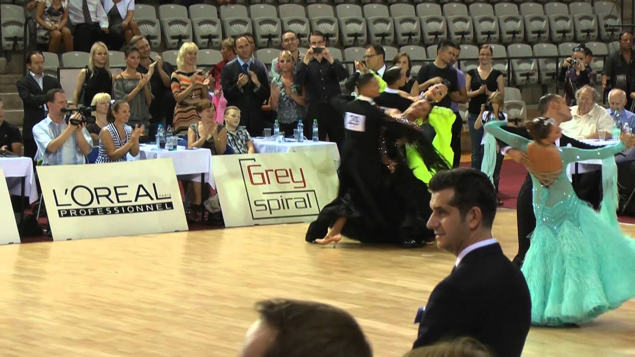 WDSF Prague Open 2012 - Martin Dvořák, Zuzana Šilhánová - Semi-Final Waltz HD