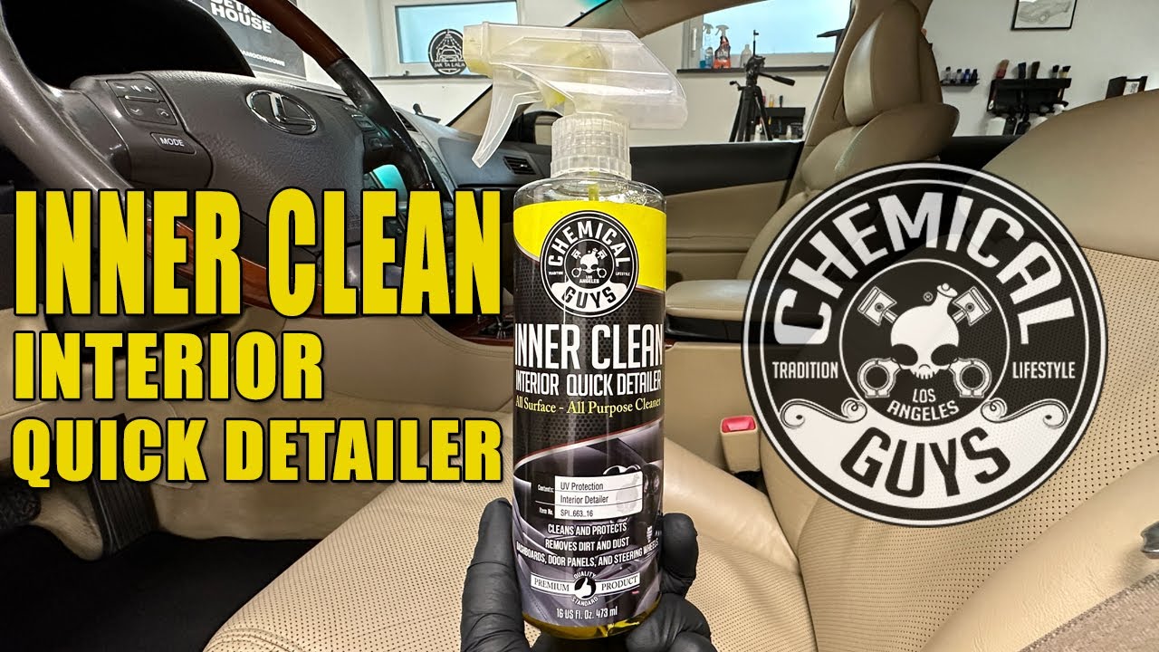 CHEMICAL GUYS INNER CLEAN interior quick detailer | czyli jak szybko wyczyścić wnętrze auta !