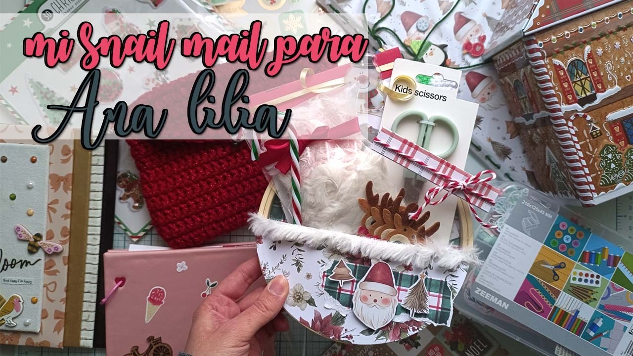 MI SNAIL MAIL DE NAVIDAD PARA ANA LILIA DE HOCUS LILY POCUS 🎅​