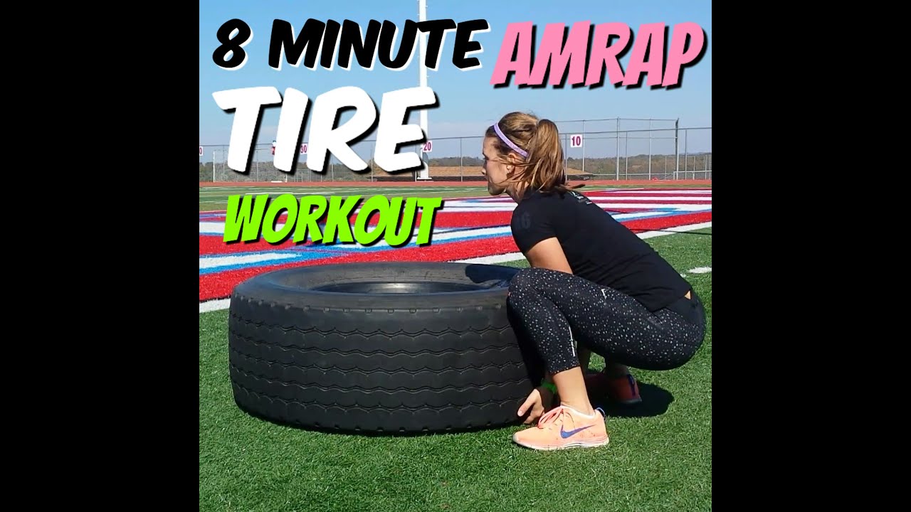 8 Minute Full Body Tire Workout