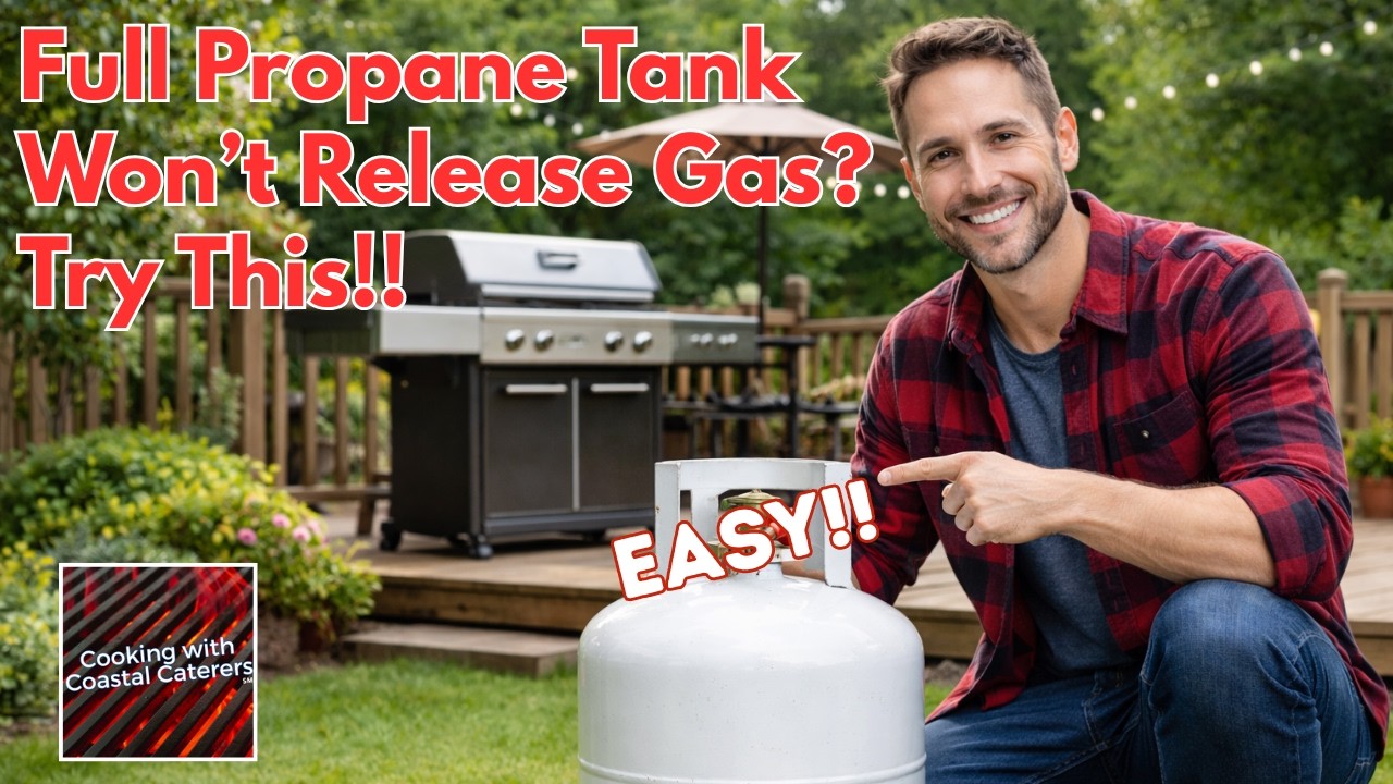 FULL PROPANE Tank WON'T Release GAS! How To FIX IT 👍👍