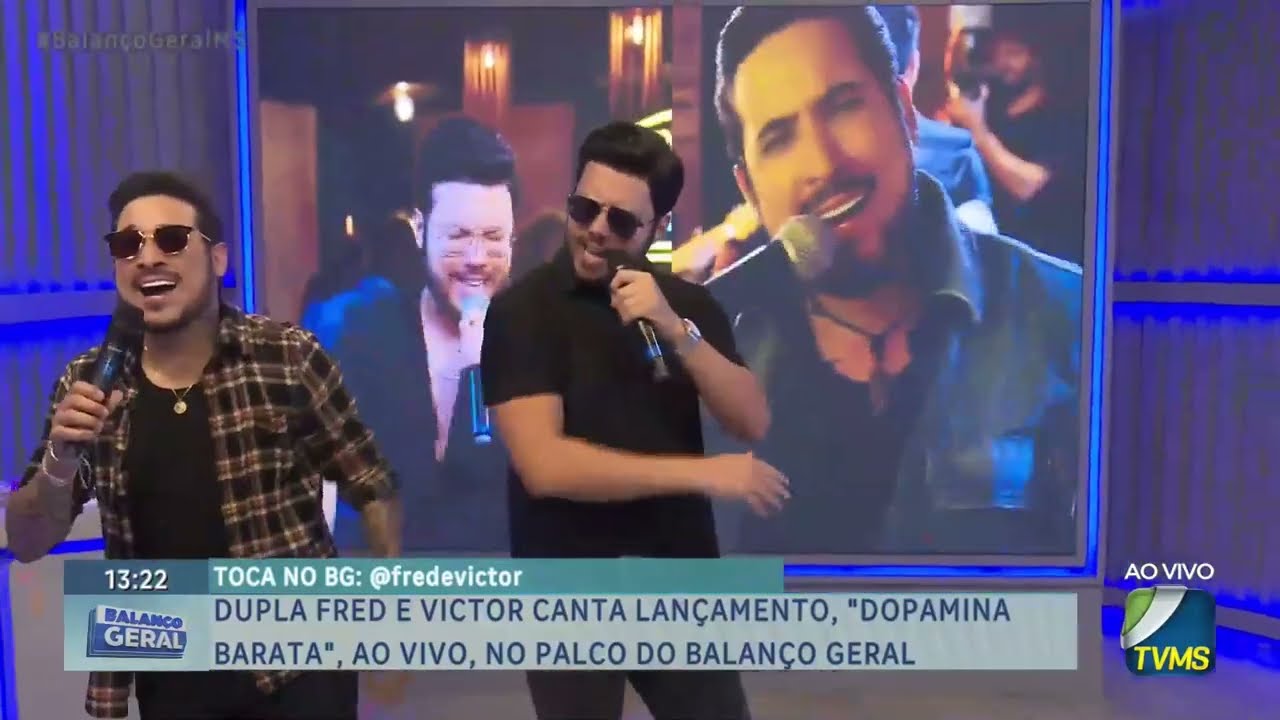 Dupla Fred e Victor cantam lançamento, 
