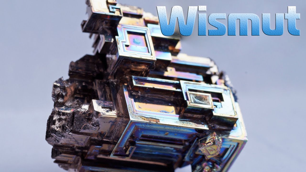 Wismut ist ein Metall, aus dem Kristalle wachsen k&ouml;nnen