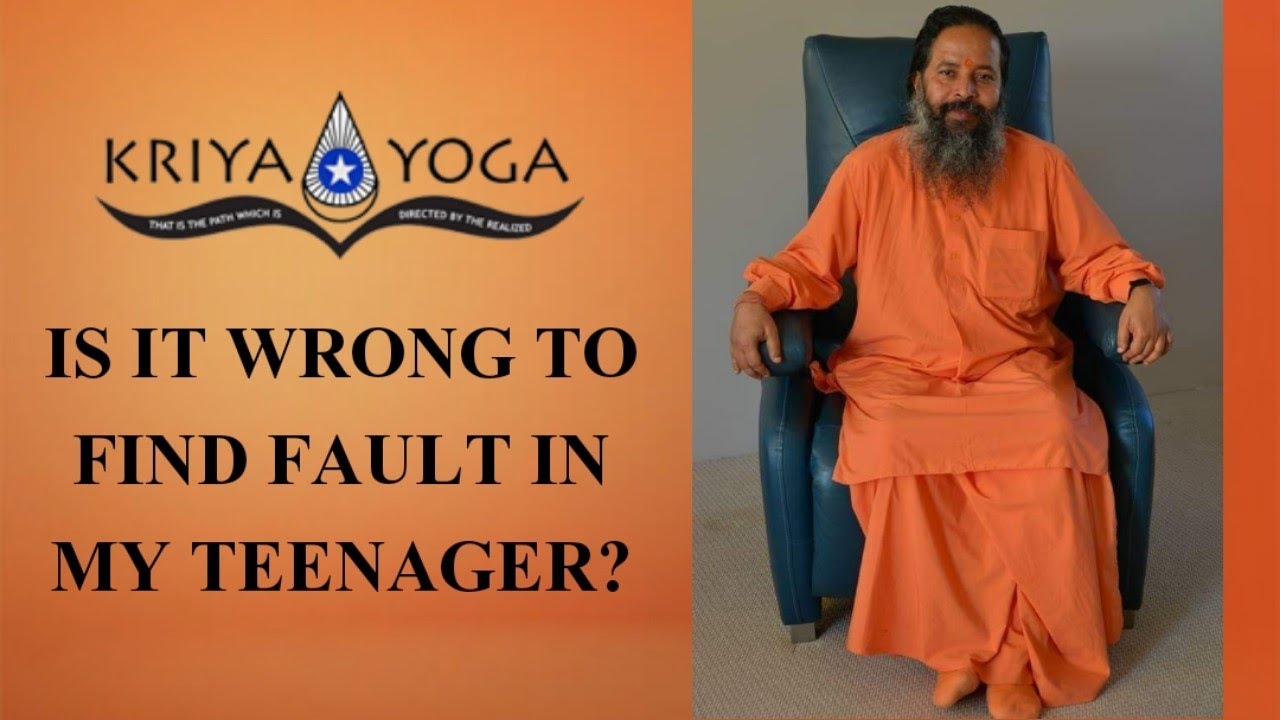 Is It Wrong to Find Fault in My Teenager?