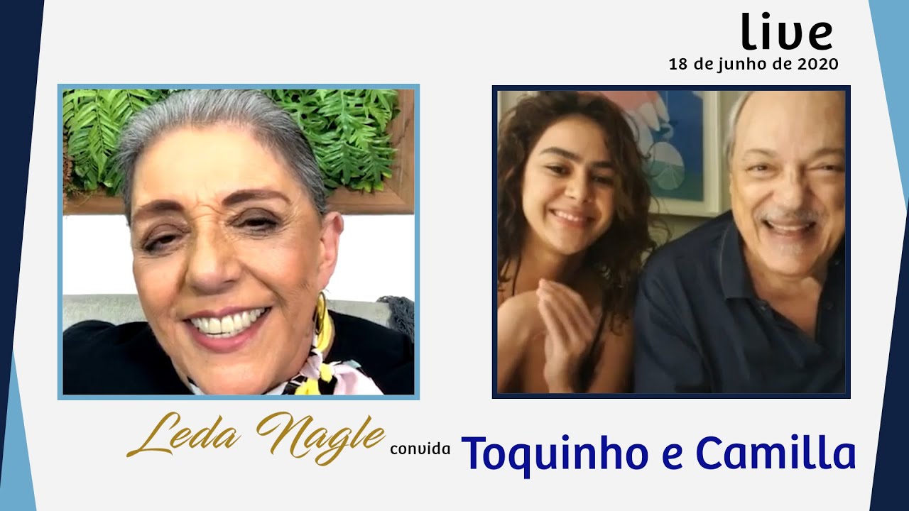 CANTOR E COMPOSITOR TOQUINHO E A CANTORA CAMILLA FAUSTINO | LEDA NAGLE