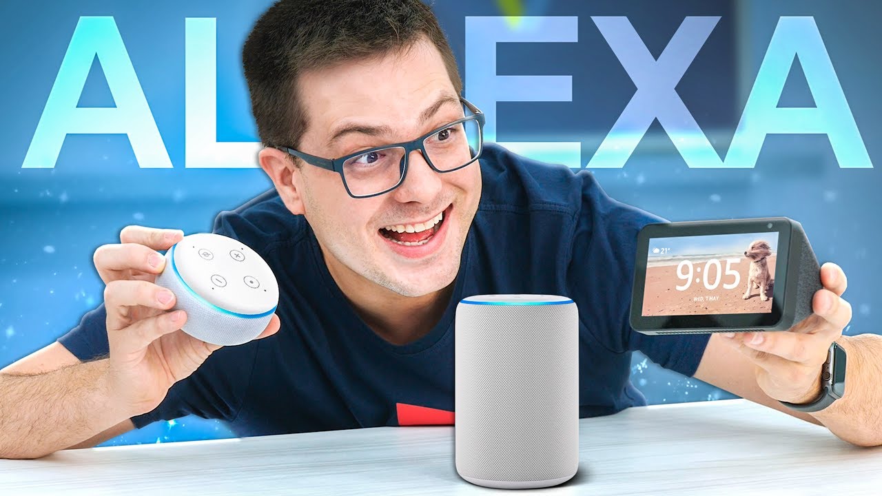 EU NÃO FICO SEM! ECHO DOT, ECHO SHOW 5 e AMAZON ECHO!! QUAL o MELHOR para VOCÊ? COMPARATIVO!