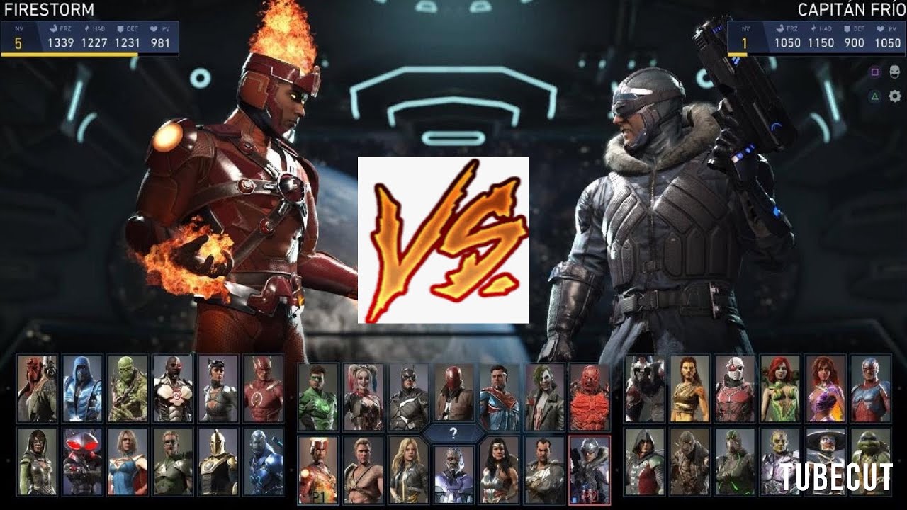 Injustice 2 Firestorm VS Captain Cold (PVP)