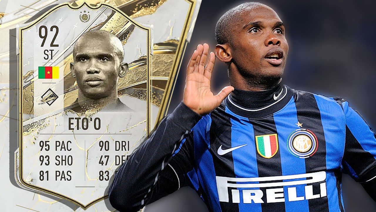 92 PRIME ICON ETO'O PLAYER REVIEW FIFA 23