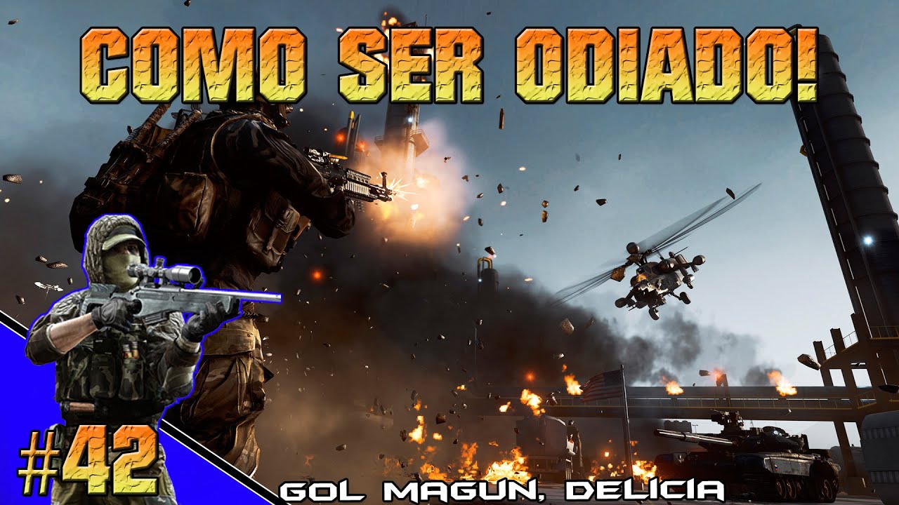#BF4 - Como ser ODIADO! 42 (Jato, heli e infantaria)