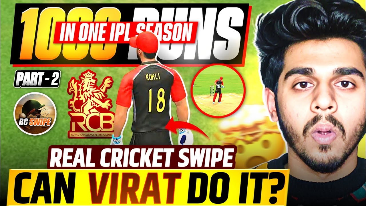 *1000 Runs* VIRAT KOHLI - RC SWIPE Part-2