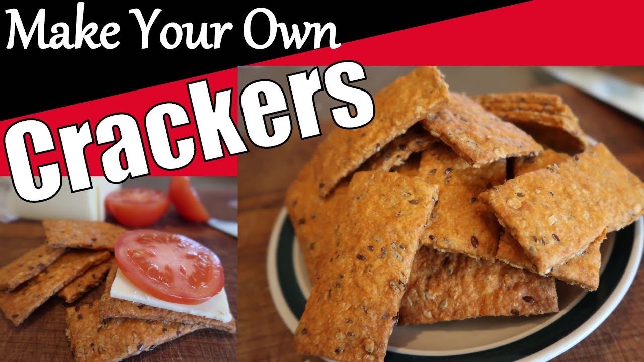 How to make Crackers / EASY Crackers Recipe anyone can make