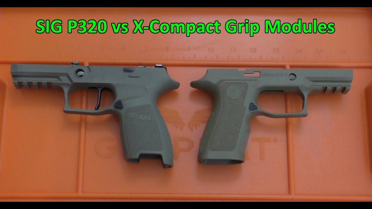 Сравнение модулей Sig X-Compact и P320 Grip