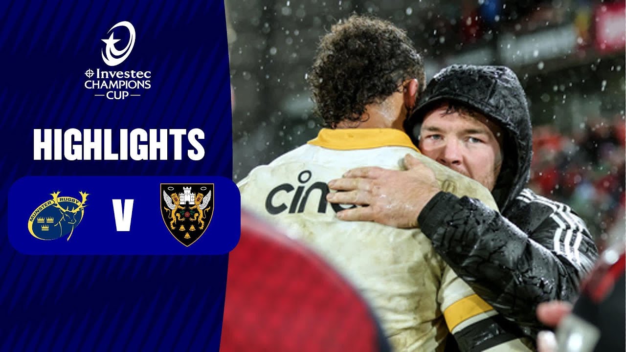 Instant Highlights - Munster Rugby v Northampton Saints Round 4 │ Investec Champions Cup 2023/24