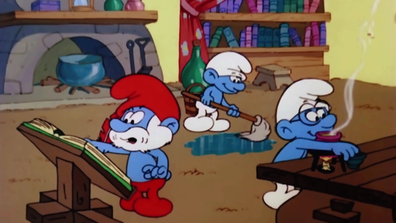 Smurfen som mindes allt • Smurfarna