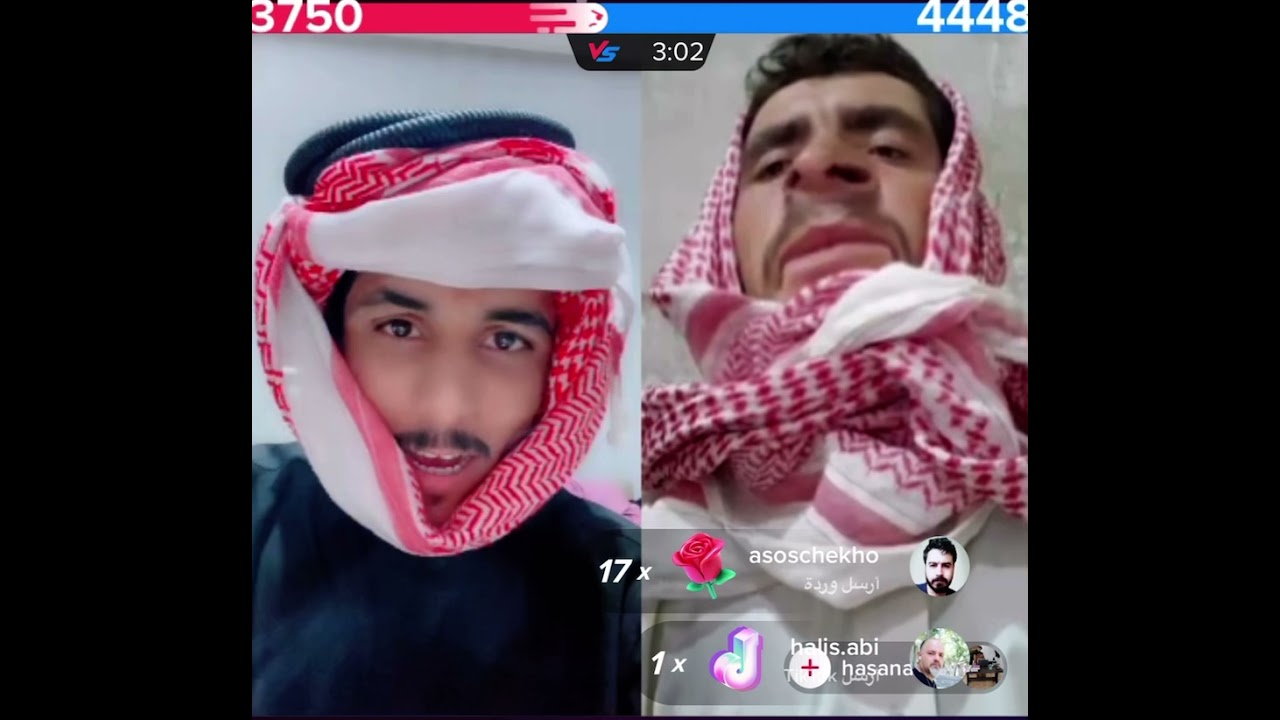 حسن الرفه يسب ابو طلق و ابو طلق ينتقم  منو 😡