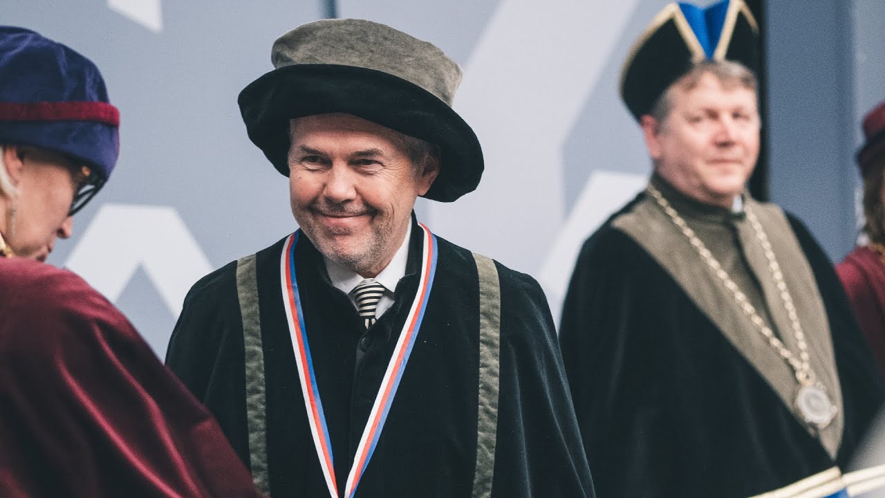 Jmenování Marka Ebena čestným doktorem Univerzity Hradec Králové