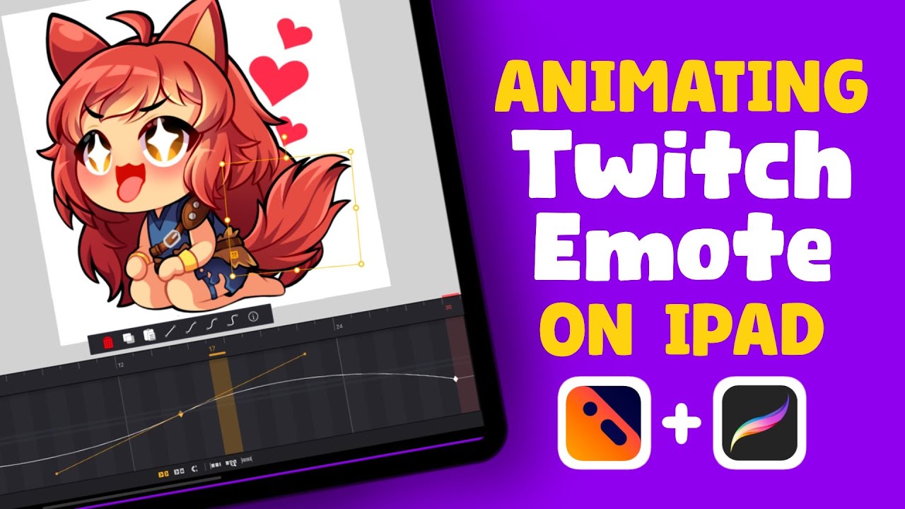 How to ANIMATE SIT EMOTE on IPAD with Callipeg for Streams