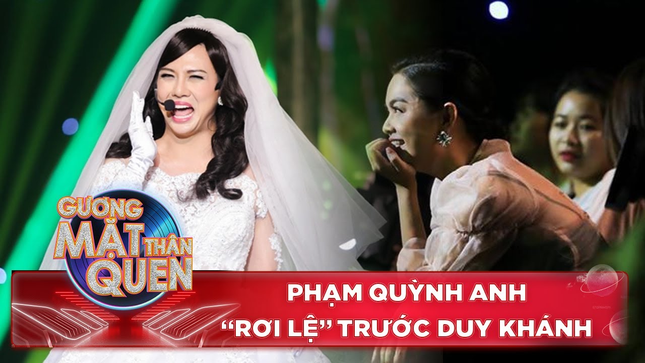 Phạm Quỳnh Anh xúc động rớt nước mắt khi xem Duy Khánh hát Không đau vì quá đau!