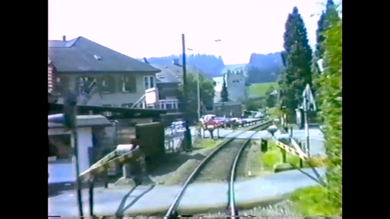 ★ 🇨🇭 Wasen i.E. - Sumiswald Gr&uuml;nen cab ride, Switzerland [05.1993] (closed railway)